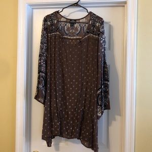 Angie Brown Tunic